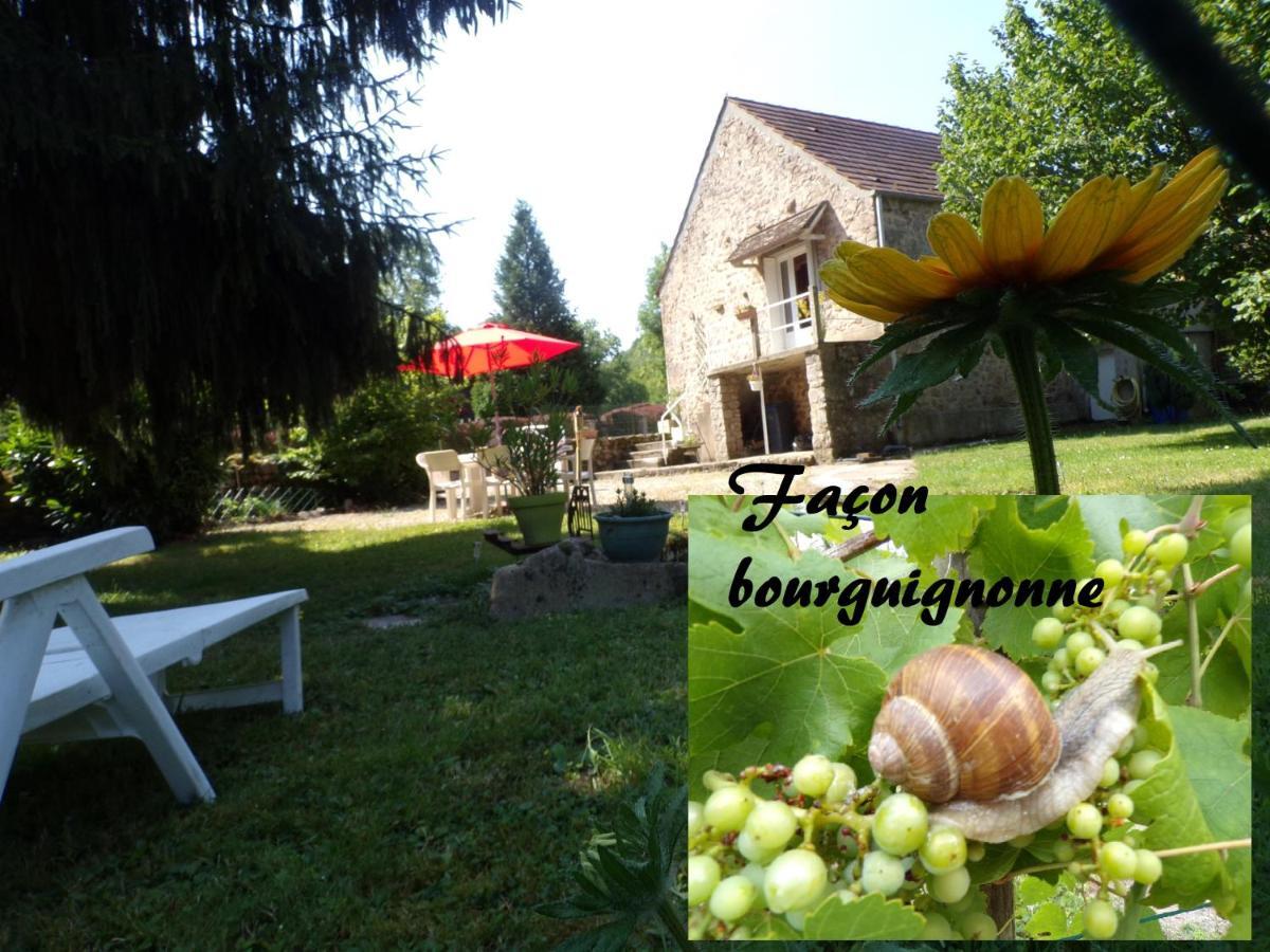Gite "La Meluzine" Au Bord De La Riviere, Avallon, Vezelay, Morvan Magny  Exteriér fotografie